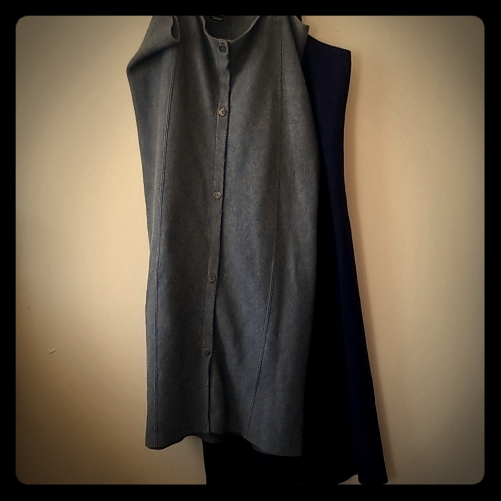 Two soft/rayon dresses
